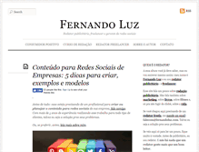 Tablet Screenshot of fernandoluz.com